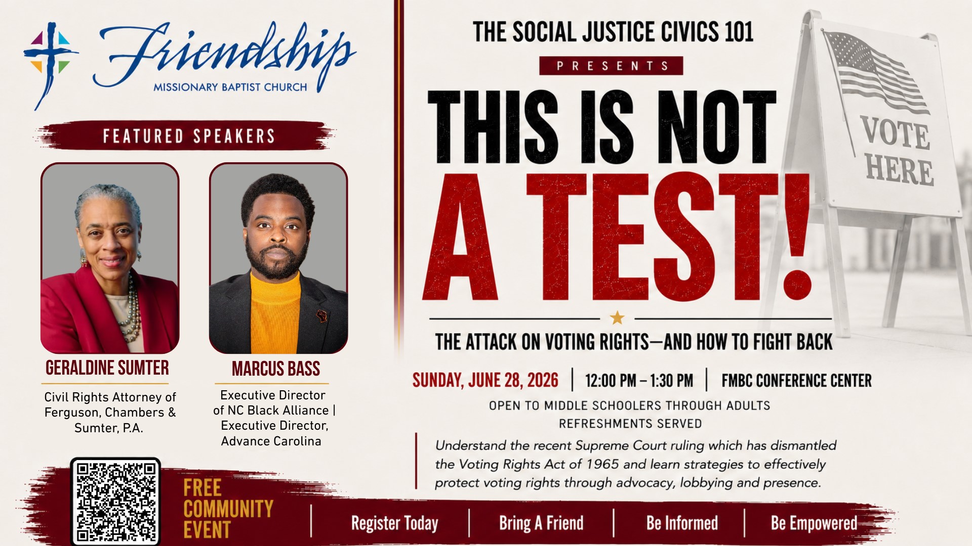 Civics 101 - This Is Not A Test